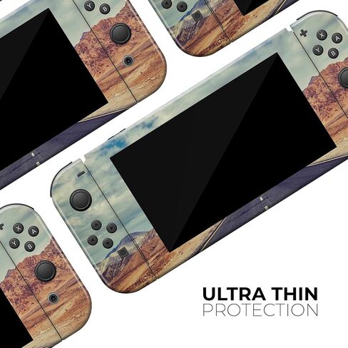 Design Skinz - متوافق مع Nintendo DSi XL - غطاء حماية من الفينيل قابل للإزالة ومقاوم للخدش - طريق الصحراء in Saudi Arabia