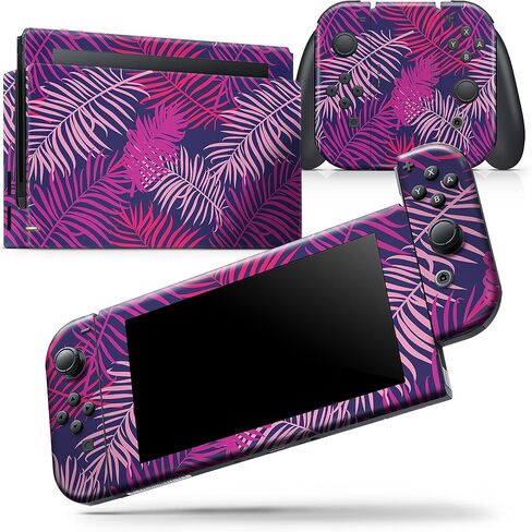 Design Skinz - متوافق مع Nintendo DSi XL - غطاء حماية من الفينيل قابل للإزالة ومقاوم للخدش - أرجواني استوائي in Saudi Arabia