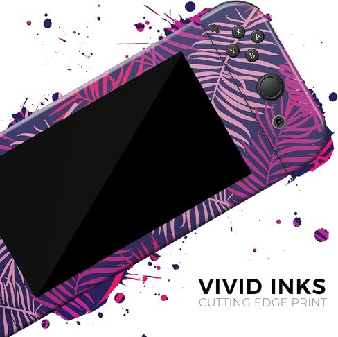Design Skinz - متوافق مع Nintendo DSi XL - غطاء حماية من الفينيل قابل للإزالة ومقاوم للخدش - أرجواني استوائي in Saudi Arabia