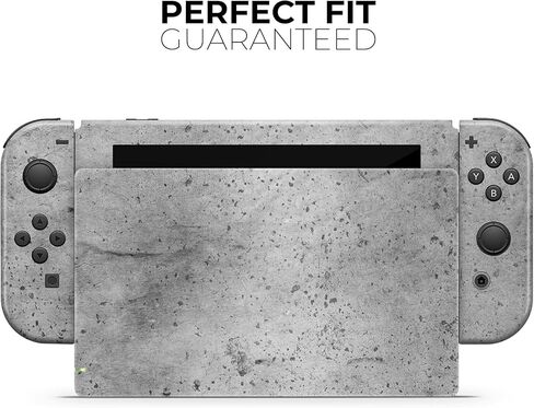 Design Skinz - متوافق مع Nintendo DSi XL - غطاء حماية من الفينيل مقاوم للخدش وقابل للإزالة - نسيج الجرونج الخرساني in Saudi Arabia