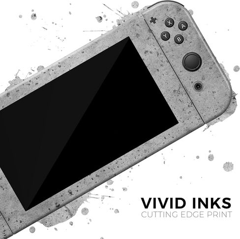 Design Skinz - متوافق مع Nintendo DSi XL - غطاء حماية من الفينيل مقاوم للخدش وقابل للإزالة - نسيج الجرونج الخرساني in Saudi Arabia