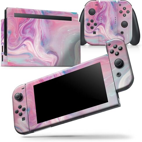Design Skinz - Compatible with Nintendo DSi XL - Skin Decal Protective Scratch-Resistant Removable Vinyl Wrap Cover - Marbleized Color Paradise V2 in Saudi Arabia