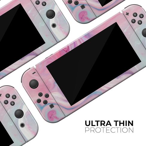 Design Skinz - Compatible with Nintendo DSi XL - Skin Decal Protective Scratch-Resistant Removable Vinyl Wrap Cover - Marbleized Color Paradise V2 in Saudi Arabia