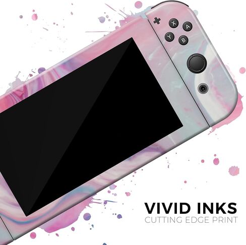 Design Skinz - Compatible with Nintendo DSi XL - Skin Decal Protective Scratch-Resistant Removable Vinyl Wrap Cover - Marbleized Color Paradise V2 in Saudi Arabia