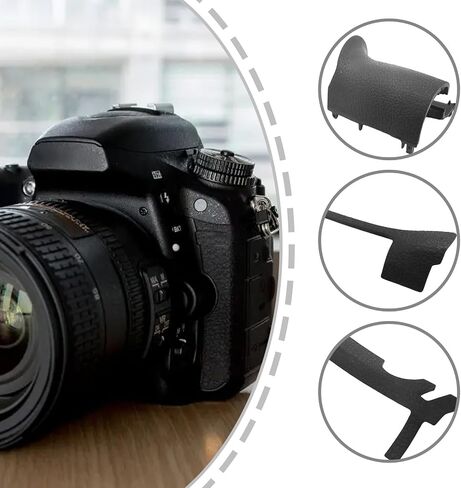 Battery Door Covers Thumb Back Grip Thumb Grip Rubber Replacement Door for D7500 Camera Accessories Rubber Cover Replacement in Saudi Arabia