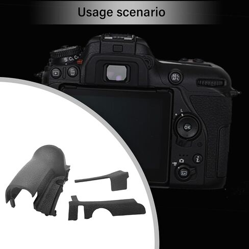 Battery Door Covers Thumb Back Grip Thumb Grip Rubber Replacement Door for D7500 Camera Accessories Rubber Cover Replacement in Saudi Arabia