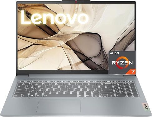 Lenovo IdeaPad Slim 3 15.6 Laptop | 2025/2026 Edition | AMD Ryzen 7 7730U (Beats Intel Ultra 7 255U) | FHD Screen (1920 x 1080) | 16GB RAM | 512GB PCIe SSD | WiFi-6 | Ethernet RJ-45 | Windows 11 in Saudi Arabia