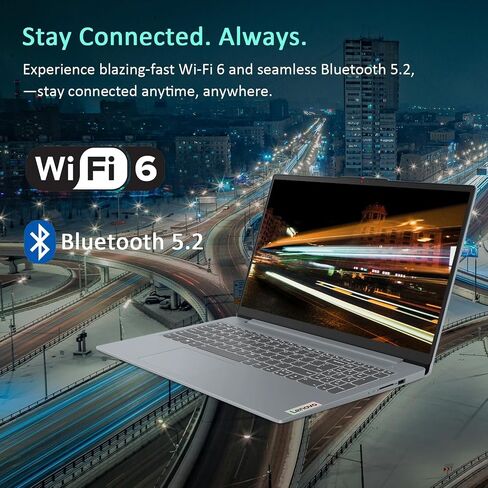 Lenovo IdeaPad Slim 3 15.6 Laptop | 2025/2026 Edition | AMD Ryzen 7 7730U (Beats Intel Ultra 7 255U) | FHD Screen (1920 x 1080) | 16GB RAM | 512GB PCIe SSD | WiFi-6 | Ethernet RJ-45 | Windows 11 in Saudi Arabia