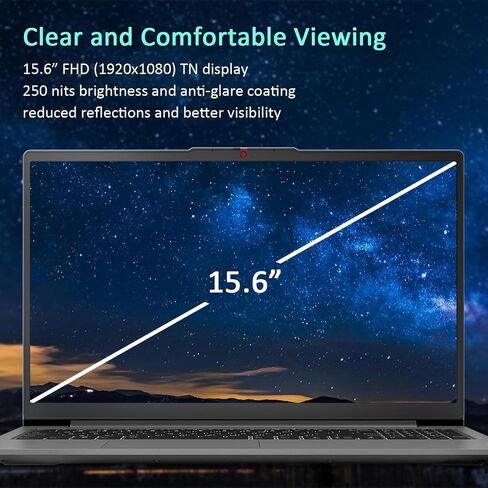Lenovo IdeaPad Slim 3 15.6 Laptop | 2025/2026 Edition | AMD Ryzen 7 7730U (Beats Intel Ultra 7 255U) | FHD Screen (1920 x 1080) | 16GB RAM | 512GB PCIe SSD | WiFi-6 | Ethernet RJ-45 | Windows 11 in Saudi Arabia