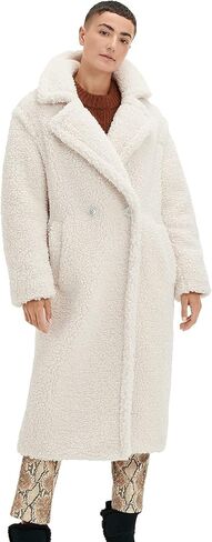 UGG Women's Gertrude Long Teddy Coat in Saudi Arabia