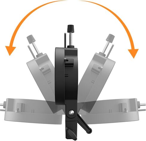 Quick-Release Speedlight Mount with Anti-Slip Base & 180° Tilt for F1250 F1200 TR950II Photography Accessories Mount Accessories in Saudi Arabia