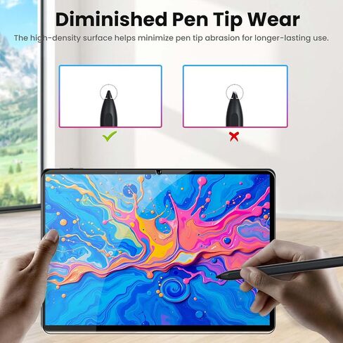 واقي شاشة ذو ملمس ورقي لجهاز Teclast ArtPad Pro - فيلم PET غير لامع مضاد للوهج، مضاد لبصمات الأصابع، مقاوم للخدش، حساسية عالية للمس للرسم وتدوين الملاحظات in Kuwait