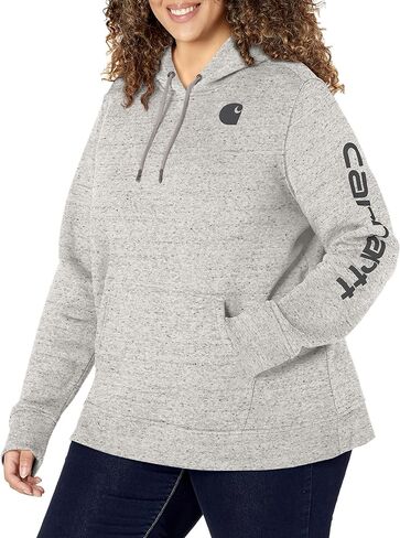 Carhartt Women's Clarksburg Graphic Sleeve Pullover Sweatshirt (Regular and Plus Sizes) in Saudi Arabia