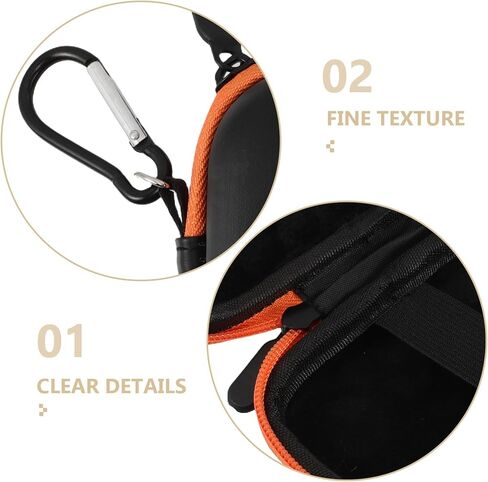 Portable Shockproof Hard Drive Case for Travel Small External SSD Storage Bag with Cable Organizer Lightweight Compact Hard Disk Protector for Digital Devices and Electronics in Saudi Arabia