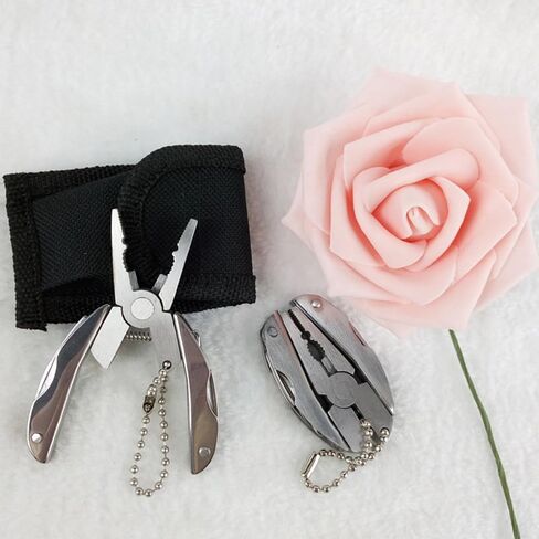 5-in-1 Multi tool Set, Stainless Steel Pliers & Mini Wrench, Gifts for Men, Camping Gear in Saudi Arabia