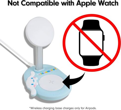 Sonix x Sanrio MagSafe Compatible 2-in-1 Charger Stand, Magnetic Wireless Charging Station for iPhone 17/16/15/14/13/12, AirPods Pro w/USB-C Cable | Hello Kitty in Saudi Arabia