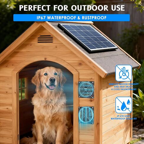 2-Pack IP67 Waterproof 120mm PC Fan, 2000RPM Dual Ball 12V 2PIN Computer Case Fan for RV fridges Greenhouse Grow Tent Cabinet DIY Cooling Ventilation Exhaust Projects in Saudi Arabia