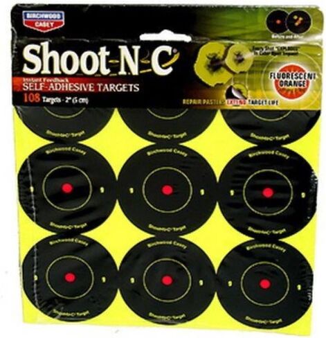 Birchwood Casey Shoot-N-C 90-2" Target 10/Pk in Saudi Arabia