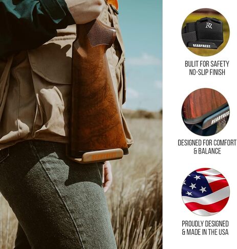 ReadyRest Shotgun Rest Accessory for Sporting Clays, Trap Shooting, Pheasant and Dove Hunting | Made in The USA in Saudi Arabia