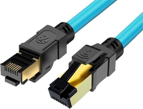 1 قطعة كابل إيثرنت POE RJ45 صناعي ، كابل إيثرنت مرن SFTP CAT5E ، كابل شبكة مقاوم للماء للكابل (A-3 Cat5e ، 0.15 متر) in Kuwait