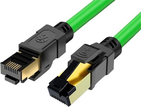 1 قطعة كابل إيثرنت POE RJ45 صناعي ، كابل إيثرنت مرن SFTP CAT5E ، كابل شبكة مقاوم للماء للكابل (A-3 Cat5e ، 0.15 متر) in Kuwait