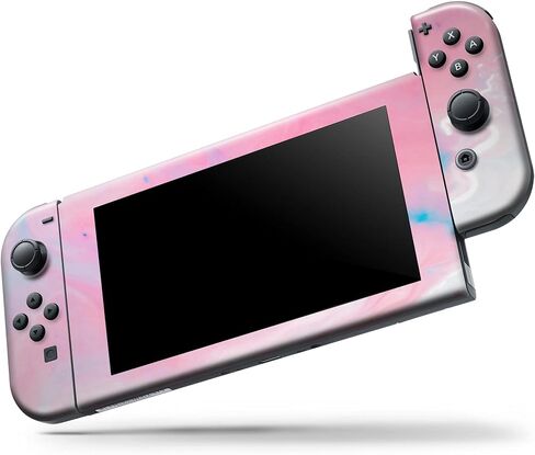 Design Skinz - متوافق مع Nintendo DSi XL - غطاء حماية من الفينيل قابل للإزالة ومقاوم للخدش - وردي رخامي Paradise V7 in Saudi Arabia