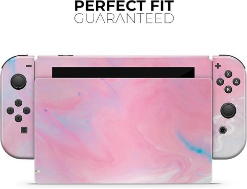 Design Skinz - متوافق مع Nintendo DSi XL - غطاء حماية من الفينيل قابل للإزالة ومقاوم للخدش - وردي رخامي Paradise V7 in Saudi Arabia