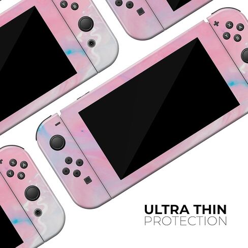 Design Skinz - متوافق مع Nintendo DSi XL - غطاء حماية من الفينيل قابل للإزالة ومقاوم للخدش - وردي رخامي Paradise V7 in Saudi Arabia