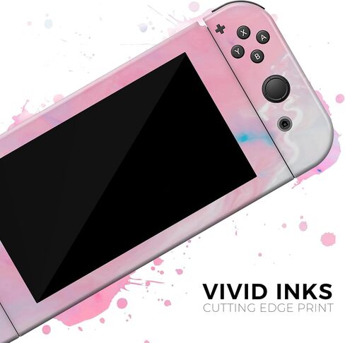 Design Skinz - متوافق مع Nintendo DSi XL - غطاء حماية من الفينيل قابل للإزالة ومقاوم للخدش - وردي رخامي Paradise V7 in Saudi Arabia