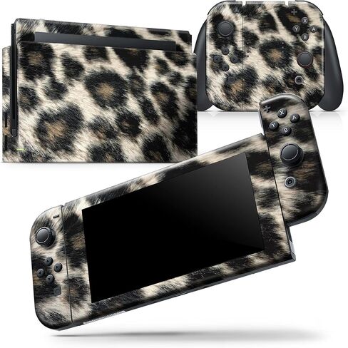 Design Skinz - Compatible with Nintendo DSi XL - Skin Decal Protective Scratch-Resistant Removable Vinyl Wrap Cover - Light Leopard Fur in Saudi Arabia