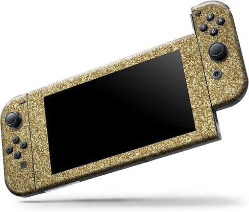 Design Skinz - متوافق مع Nintendo DSi XL - غطاء حماية من الفينيل مقاوم للخدش وقابل للإزالة - ذهبي لامع لامع للغاية in Saudi Arabia