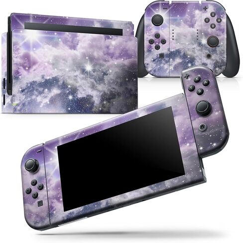 Design Skinz - Compatible with Nintendo DSi XL - Skin Decal Protective Scratch-Resistant Removable Vinyl Wrap Cover - Sparkly Space in Saudi Arabia