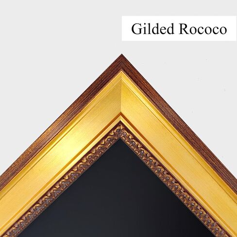 Antique Gold Frame for Samsung The Frame TV, Compatible ONLY with Samsung The Frame TV (32'',43",50",55",65",75",85", Fits 2021-2025&PRO, LS03A/B/C/D/FA/FW) (Gilded Rococo, 55-LS03) in Saudi Arabia