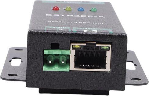 وحدة إيثرنت RS232 إلى RJ45 ناقل حركة شفاف ثنائي الاتجاه مع عزل الطاقة والإشارة، خادم تسلسلي صناعي، Modbus MQTT in Kuwait