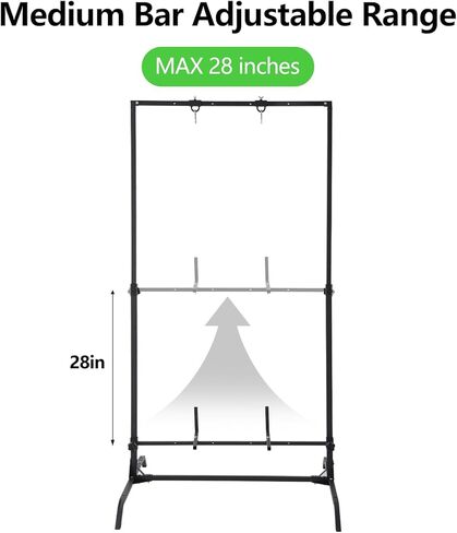 Archery Target Stand for 30 Inch Bag & Foam Targets, Bow and Arrow Target Stand for Backyard, Alloy Steel in Kuwait