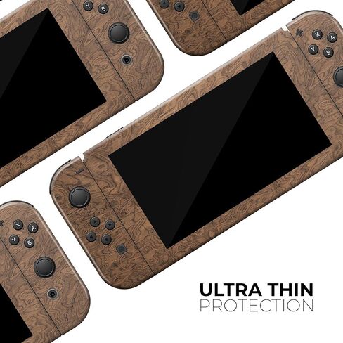Design Skinz - Compatible with Nintendo DSi XL - Skin Decal Protective Scratch-Resistant Removable Vinyl Wrap Cover - Luxury Natural Wood V6 in Saudi Arabia