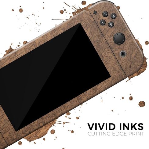 Design Skinz - Compatible with Nintendo DSi XL - Skin Decal Protective Scratch-Resistant Removable Vinyl Wrap Cover - Luxury Natural Wood V6 in Saudi Arabia