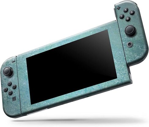 Design Skinz - متوافق مع Nintendo DSi XL - غطاء حماية من الفينيل مقاوم للخدش وقابل للإزالة - سطح أزرق مخضر مزخرف in Saudi Arabia