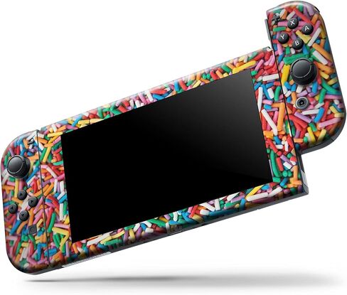 Design Skinz - متوافق مع Nintendo DSi XL - غطاء حماية من الفينيل قابل للإزالة ومقاوم للخدش - رشات حلوى ملونة in Saudi Arabia
