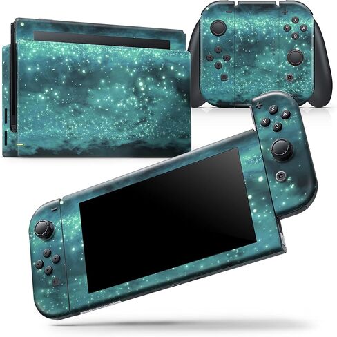 Design Skinz - متوافق مع Nintendo DSi XL - غطاء حماية من الفينيل قابل للإزالة ومقاوم للخدش - سطح مساحة خضراء عصرية in Saudi Arabia