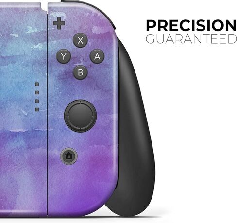 Design Skinz - Compatible with Nintendo DSi XL - Skin Decal Protective Scratch-Resistant Removable Vinyl Wrap Cover - Blotted Purple 896 Absorbed Watercolor Texture in Saudi Arabia