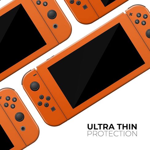 Design Skinz - Compatible with Nintendo DSi XL - Skin Decal Protective Scratch-Resistant Removable Vinyl Wrap Cover - Solid Burnt Orange in Saudi Arabia