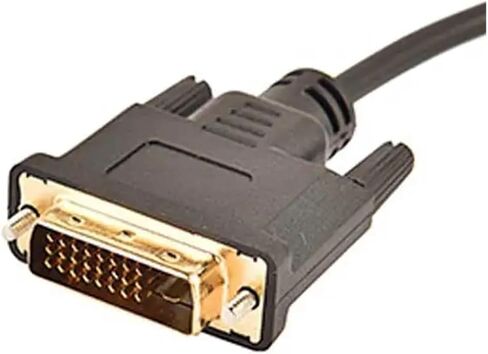 مطلي بالذهب DVI 24+1 ذكر إلى 2 * HDMI متوافق مع 19 دبوس أنثى محول HDMI كابل لتحويل DVI-D HDMI 1080P 23 سم (قطعتان) in Saudi Arabia