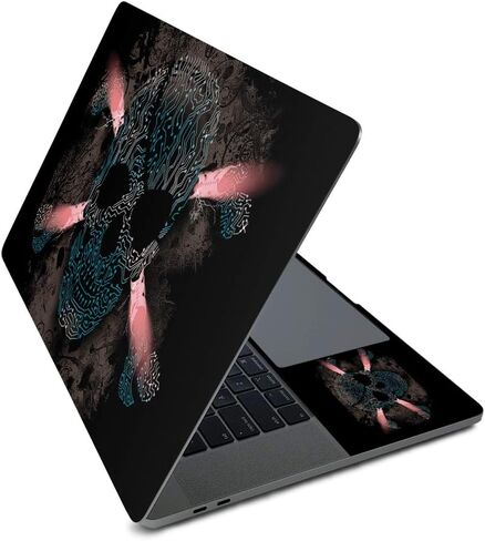 MightySkins Skin for Apple MacBook Pro 16" (2020) - Cyber Pirate | Protective, Durable, and Unique Vinyl Decal wrap Cover | Easy to Apply, Remove, and Change Styles | Made in The USA in Saudi Arabia