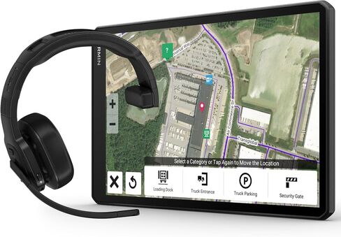 حزمة سماعات Garmin dezl: OTR1010 وسماعة الرأس 100 in Saudi Arabia