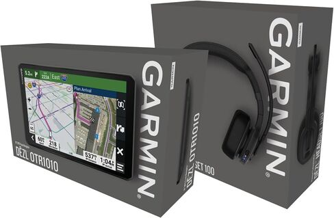 حزمة سماعات Garmin dezl: OTR1010 وسماعة الرأس 100 in Saudi Arabia