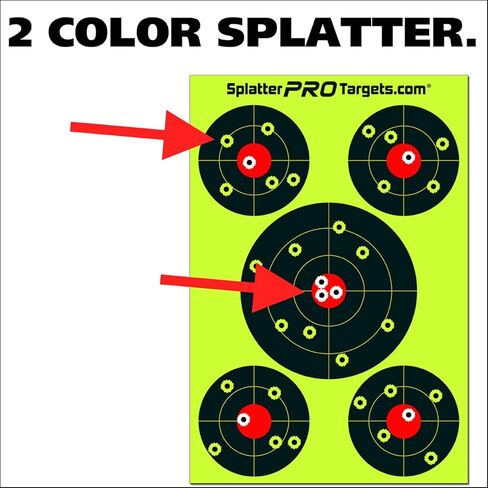 12x18 Splatter Targets. Shots Burst with a Bright Splatter Upon Impact. Instantly See Your Shots! in Kuwait