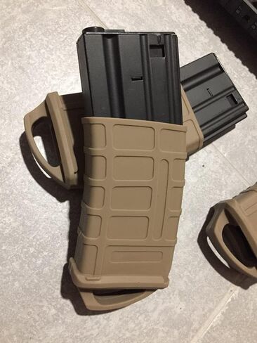 M4/M16 .223 5.56 Mag Assist Magzine Protecto Rubber Holster Magazine Pouch Grip Sleeve - Pack of 2 pcs in Saudi Arabia
