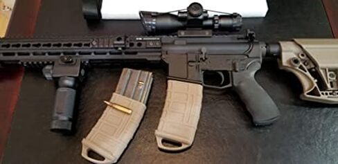 M4/M16 .223 5.56 Mag Assist Magzine Protecto Rubber Holster Magazine Pouch Grip Sleeve - Pack of 2 pcs in Saudi Arabia