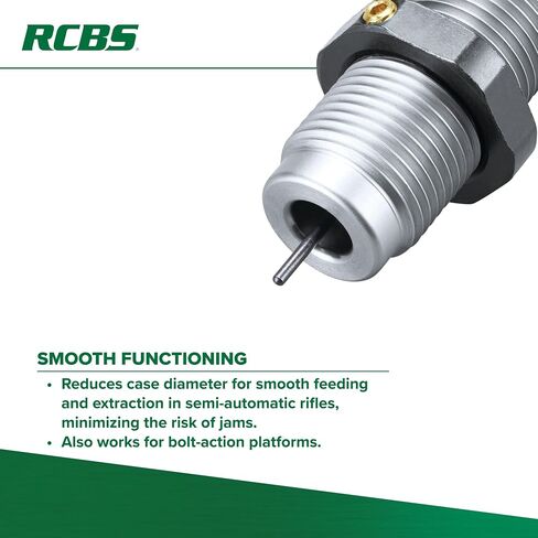 RCBS Small Base Die Set 30-06 Springfield, Reloading Die Set for Semi-Automatic Rifles with Reliable Chambering in Kuwait